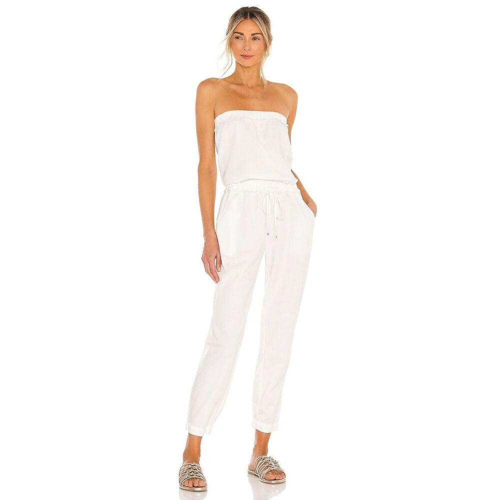 YFB CLOTHING Reeve Jumpsuit in Bone Size L REVOLVE MSRP $172
